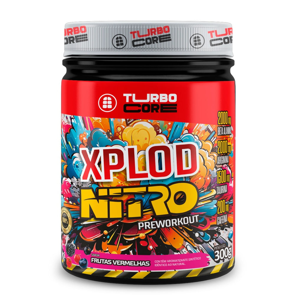 Pré-treino X-plod Nitro 300g Cafeína / Beta Alanin / Taurina